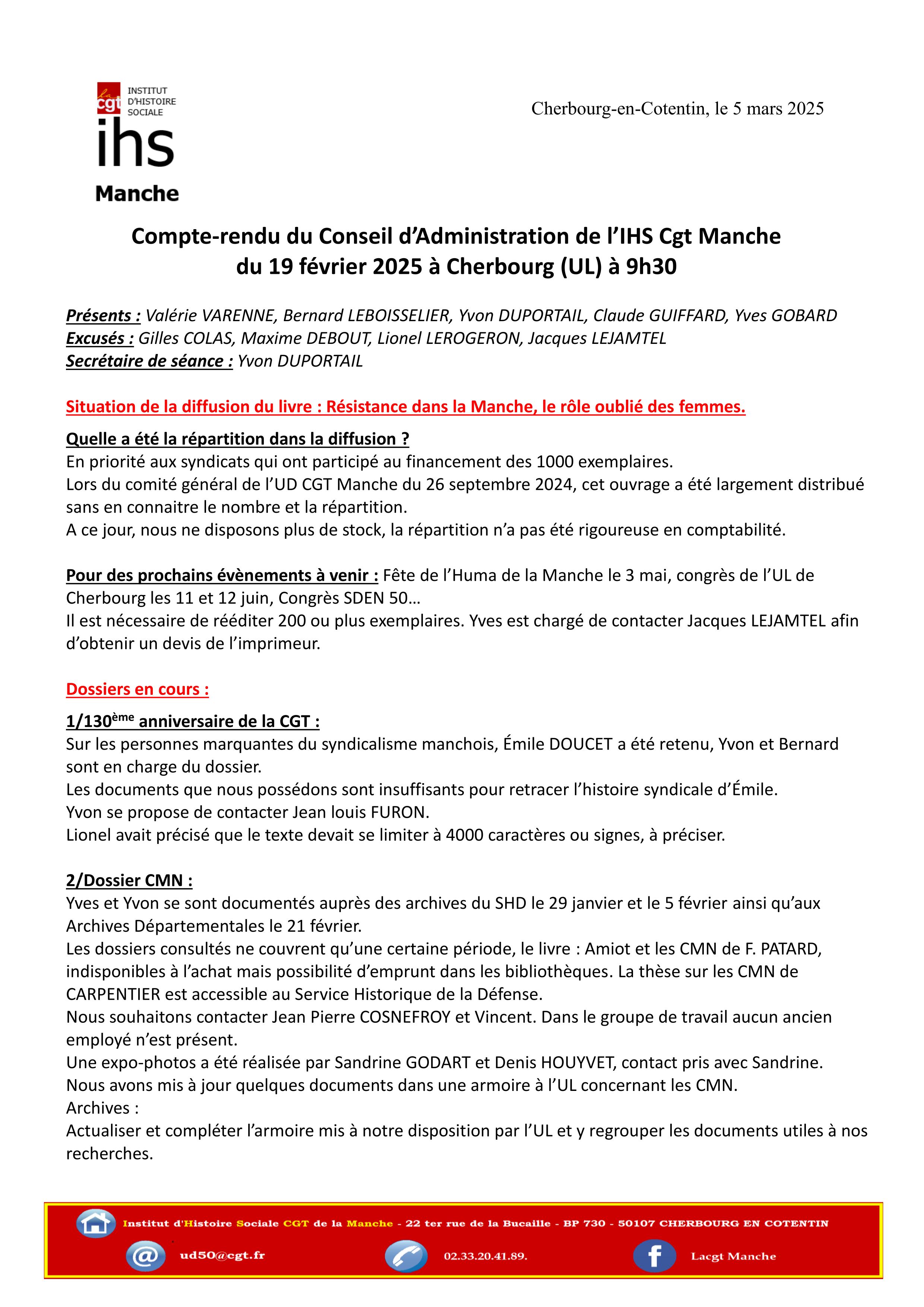 2025 03 05 CR CA IHS du 19 fevrier 2025 1